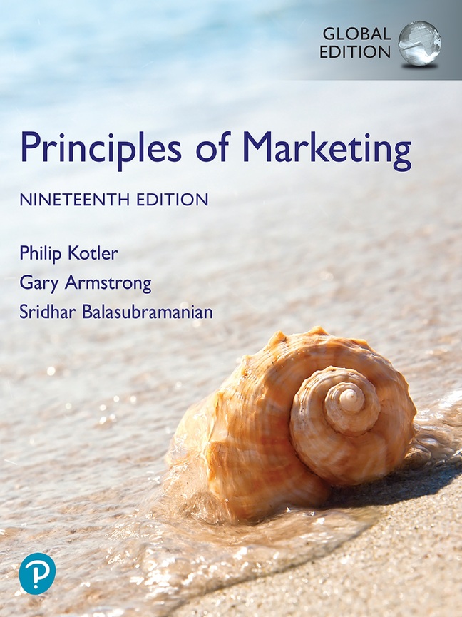 Book cover of Principles of Marketing, Global Edition, 19th edition